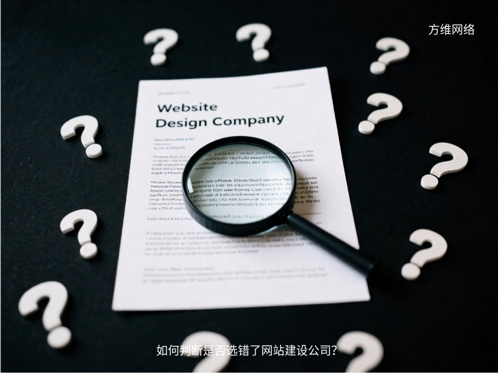 如何判斷是否選錯(cuò)了網(wǎng)站建設(shè)公司？