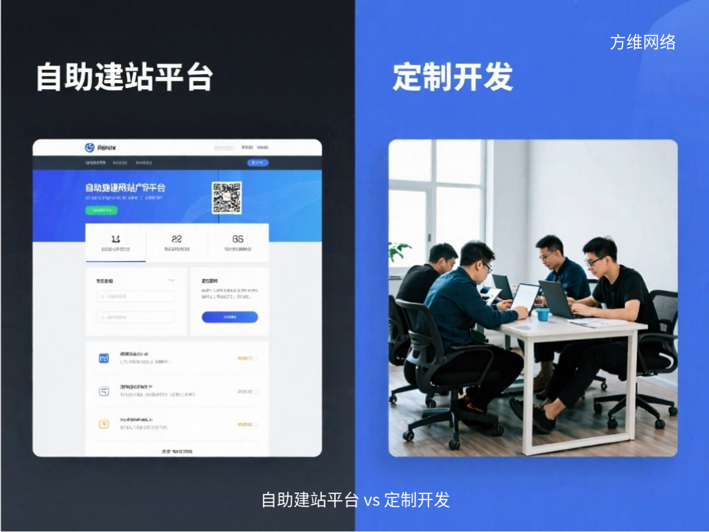 自助建站平臺 vs 定制開發(fā)